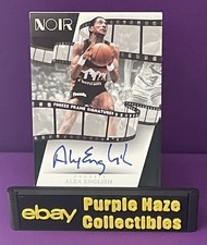 2023-24 Panini Noir Alex English # FFS-AEN Freeze Frame Signatures Nuggets HOF