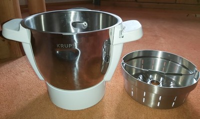 krups prep and cook Ersatzschüssel mit Dampfkorb