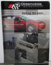 2000 Oldsmobile Motorsports Press Kit Media Release 2001 Aurora Pace Car 
