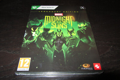 MARVEL MIDNIGHT SUNS LEGENDARY  EDITION  XBOX SERIES X NEW SEALED