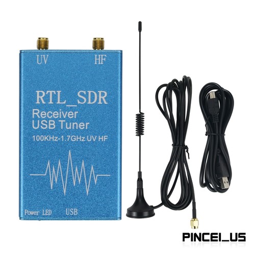 820T For RTL SDR Receiver USB Tuner 100KHz-1.7GHz UV HF RTL2832U + R820T - Zdjęcie 8 z 8