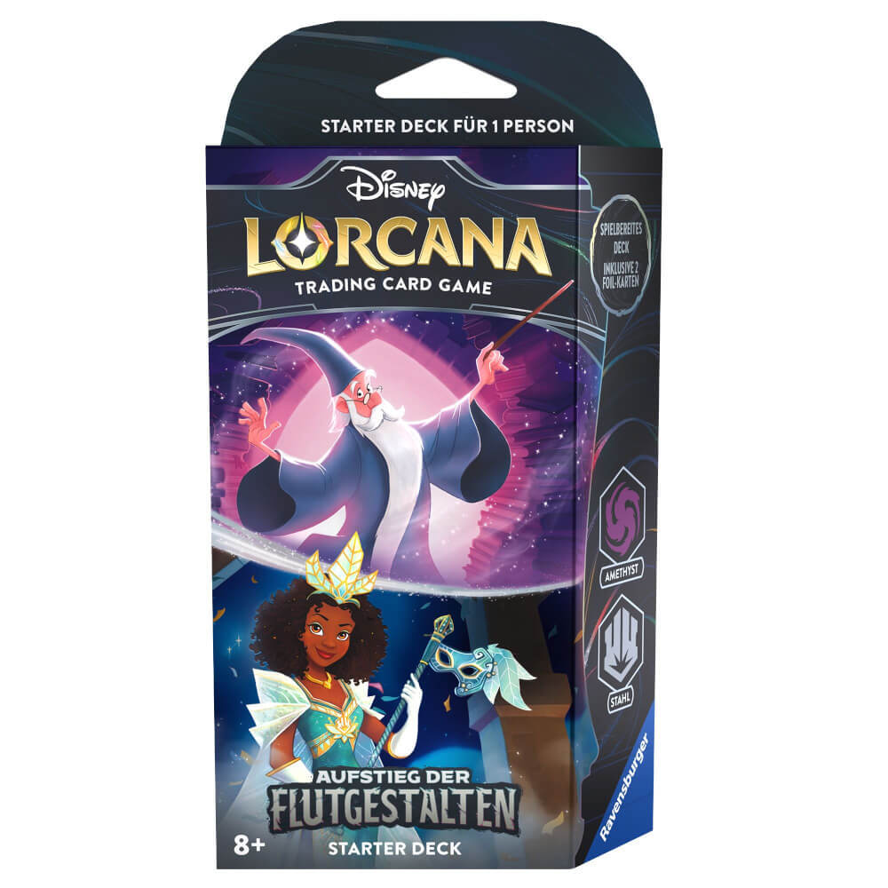 Disney Lorcana: Aufstieg Der Flutgestalten - Starter Deck Amethyst Und