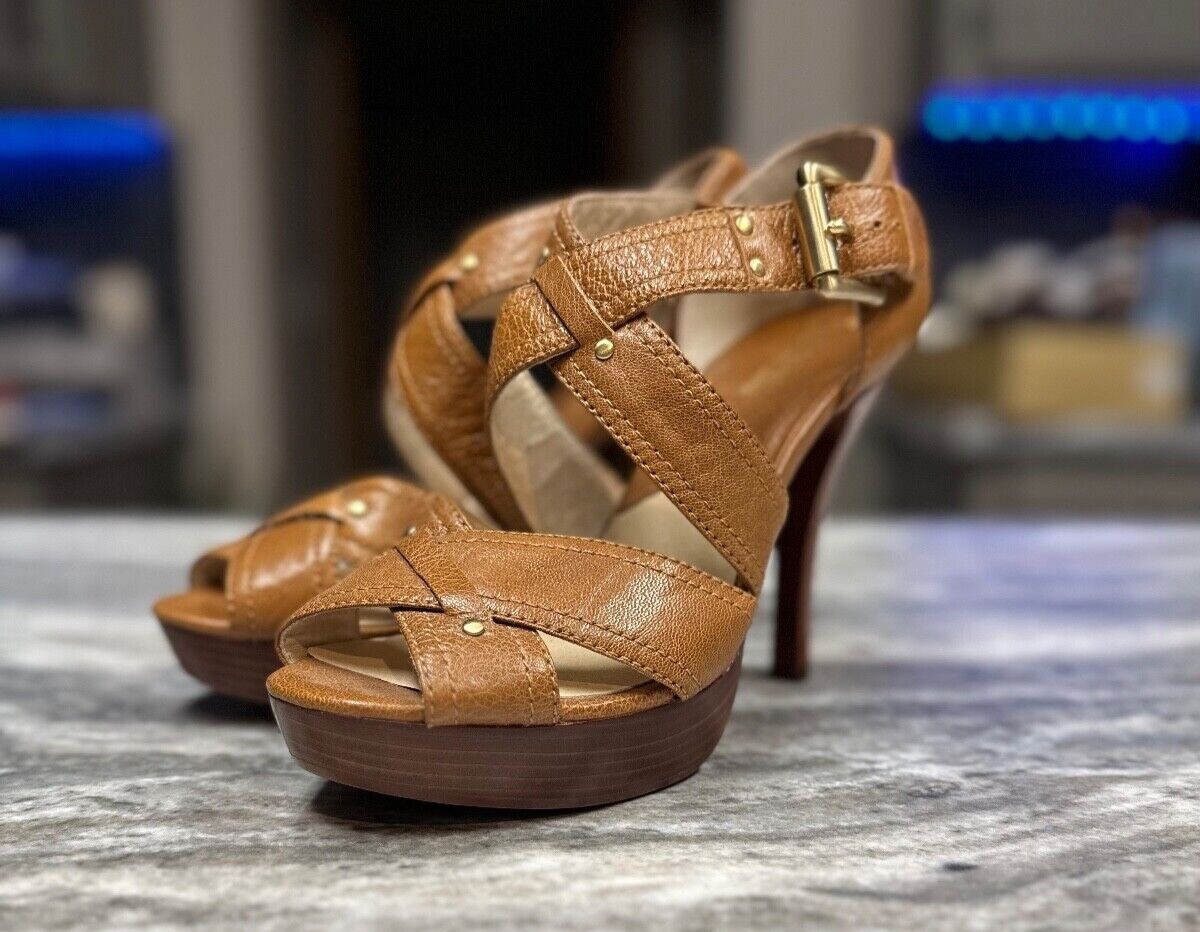 【MICHAEL KORS】OLYMPIA SANDAL 6M/23cm Michael Kors Women's Olympia Logo Sporty Sandals - Macy's