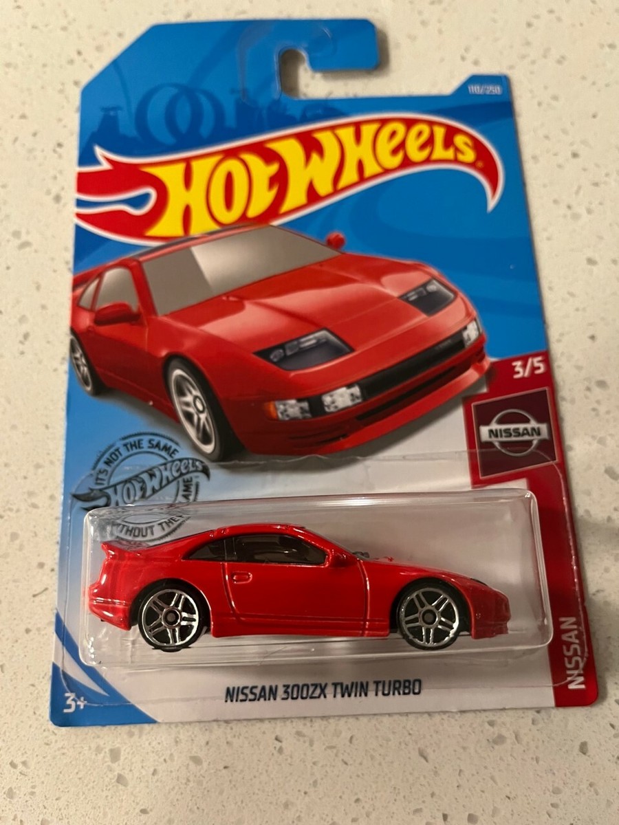 hot wheels nissan 300zx twin turbo (110/250) RED A61 | eBay