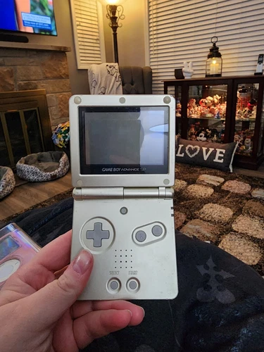 Nintendo Game Boy Advance SP Handheld System - Limited Platinum Edition