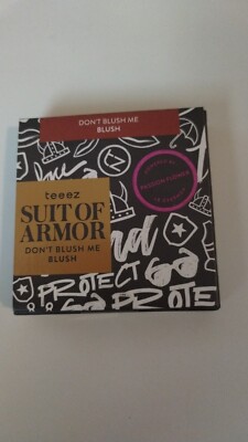 Teeez Cosmetics Suit of Armor Don t Blush Me Blush 0.14 Oz. NEW Retail $22
