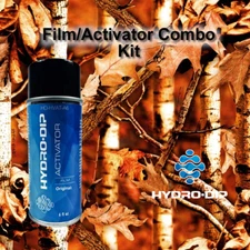 Hydro Dip  Film Activator Combo Kit Orange Birch Camouflage