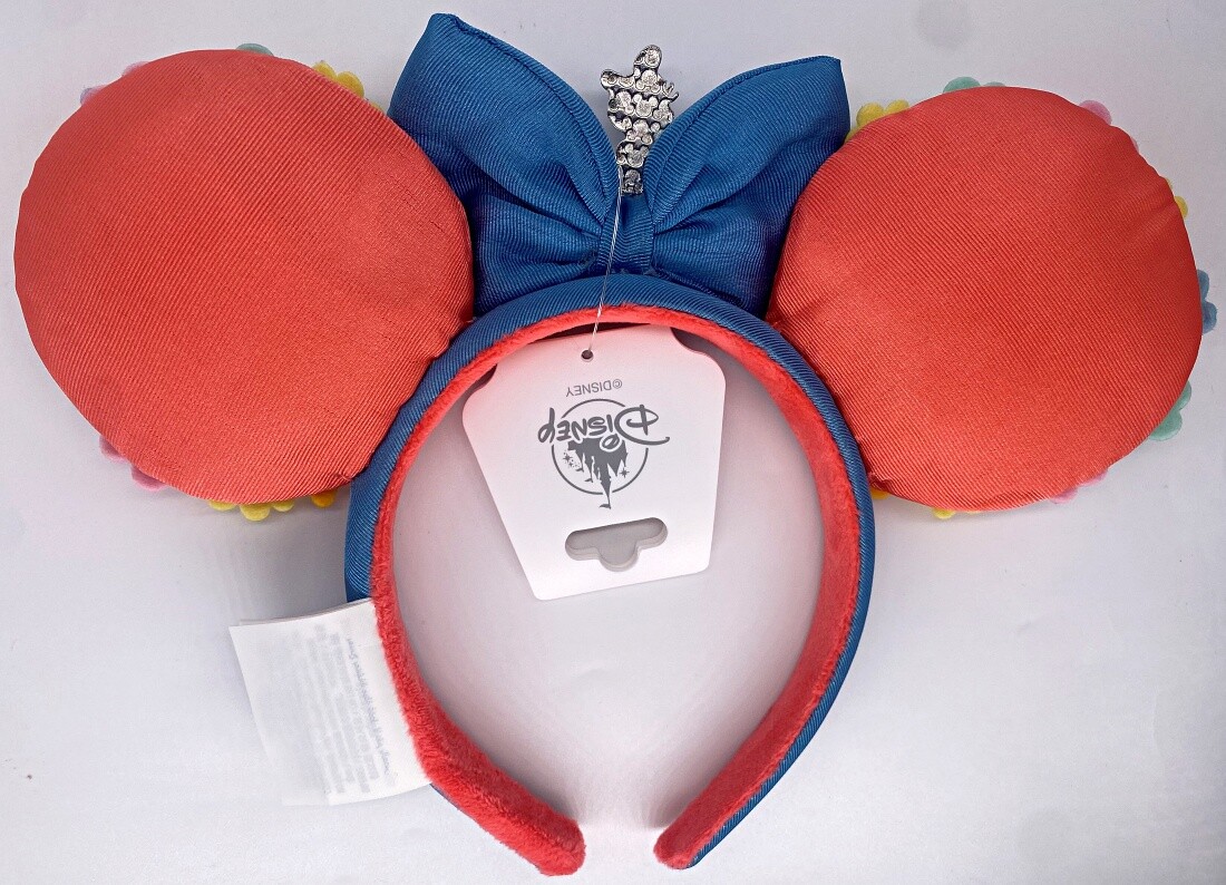 Disney Parks 2023 Daisy Duck Headband Ears Floral Minnie Bow Exclusive