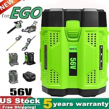 For Newest  EGO Battery 56V 5.0Ah BA1400T 56volt Tool BA4200 BA2800 ST1502LB USA