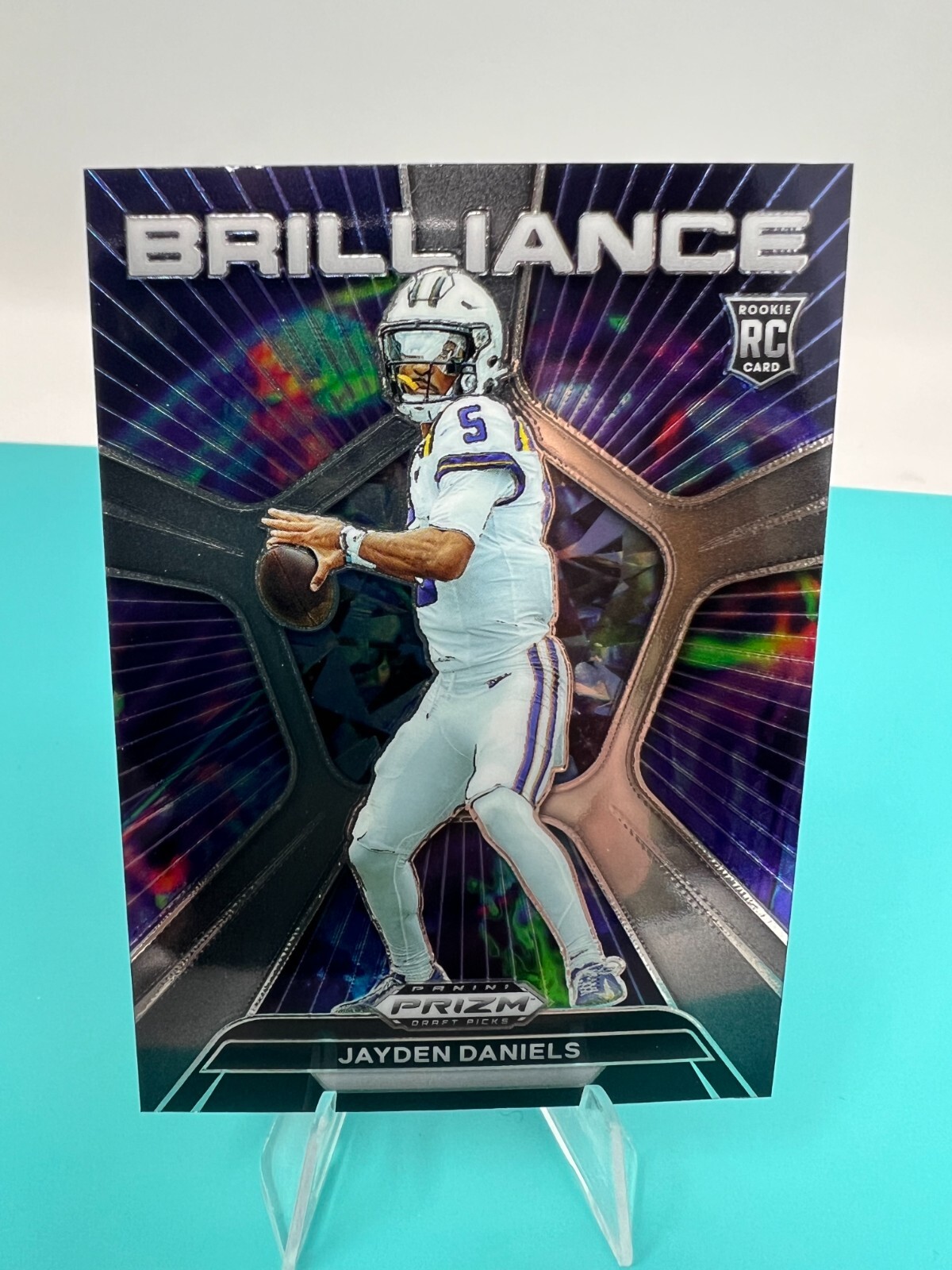 2024 PANINI PRIZM DRAFT PICKS - JAYDEN DANIELS - BRILLIANCE - BR-JD