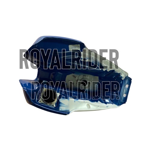 Fits Royal Enfield "HIMALAYAN LAKE BLUE PETROL GAS FUEL TANK" - Picture 4 of 7