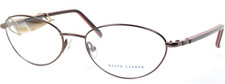 RALPH LAUREN RL 1511 0RA5 Brown EYEGLASSES GLASSES METAL FRAME 53-17-135mm Italy