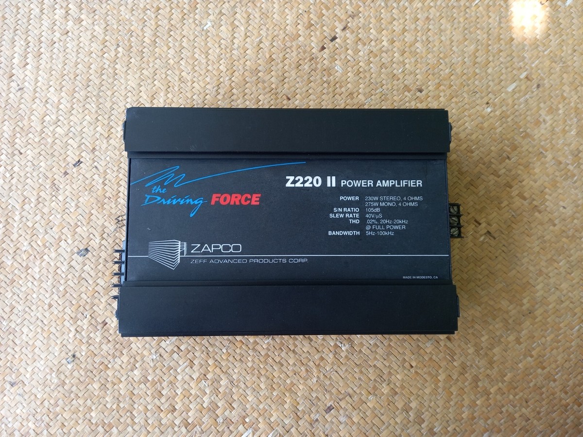 Old School Zapco Z220 II | eBay