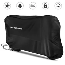 M-4XL Motorcycle Cover Waterproof Heavy Duty for Sun Snow UV Rain Dust Resistant