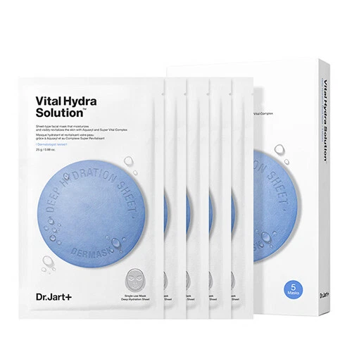[Dr.Jart+] Dermask Water Jet Vital Hydra Solution Sheet Mask (5 piezas) (05/04/25) Foto 2 de 3