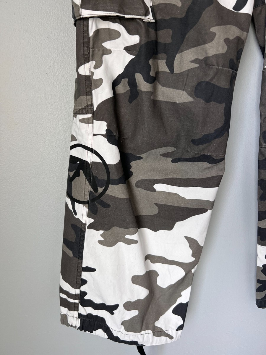 Supreme x Aphex Twin Cargo Pants Size 30 Snow Camo NEW
