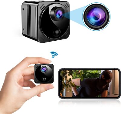 1080P HD Mini IP Kamera Wireless WLAN 4K WiFi Camera Überwachungkamera Spycam DE