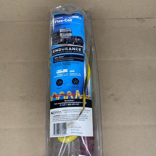 Hopkins Endurance Flex-Coil HD Trailer Wiring Adapter - 3-Foot Heavy Duty