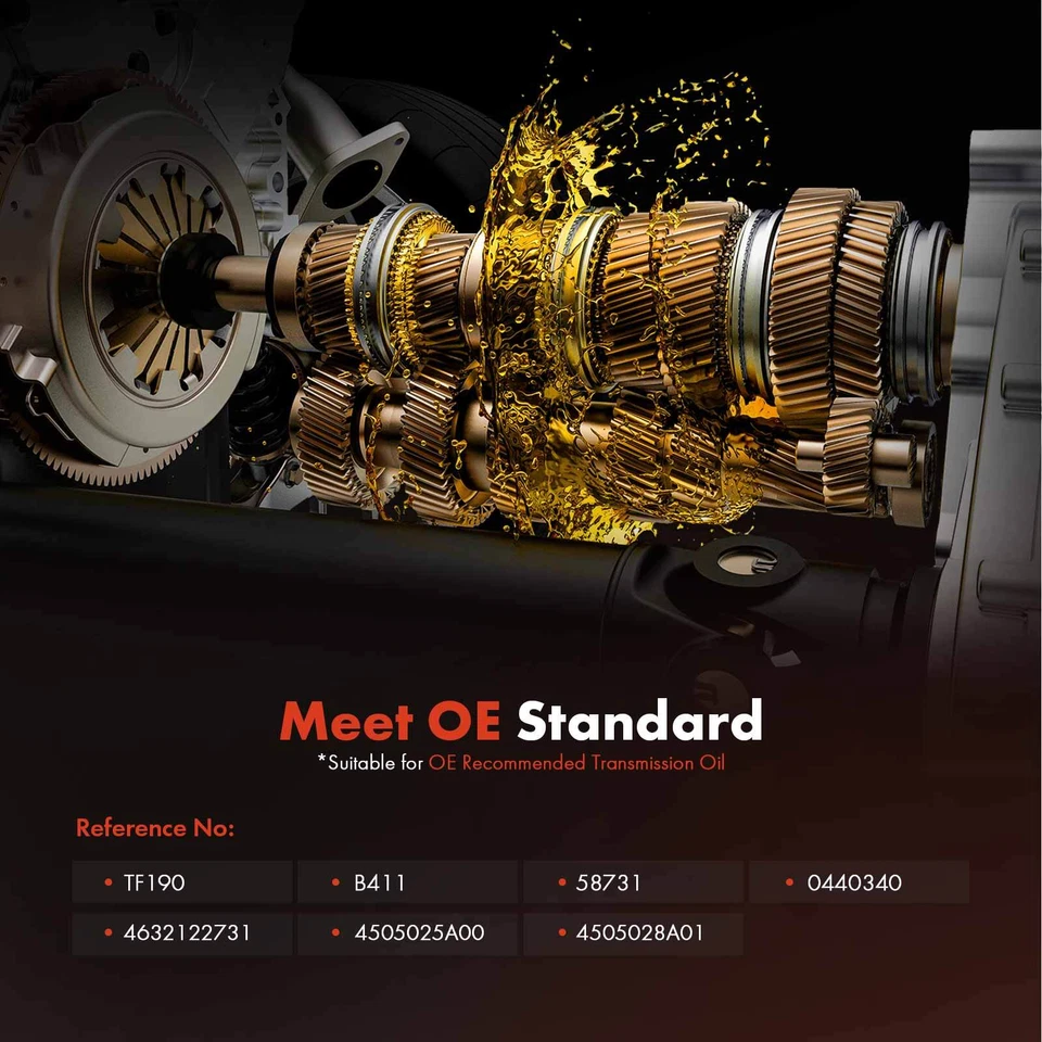 Juego de filtros de transmisión automática con junta PARA Hyundai Accent Elantra Tiburon Foto 3 de 4