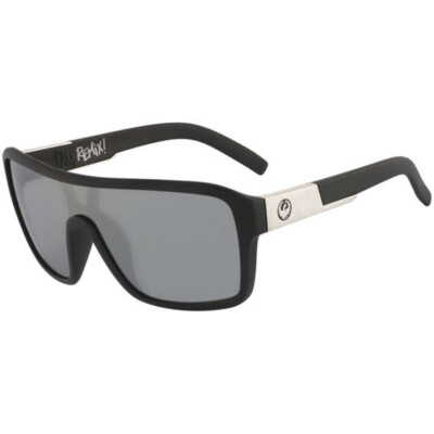 Dragon Remix Sunglasses Matte Black / Lumalens Silver Ion Lens