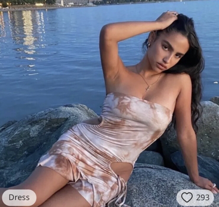 i am gia brown tie dye dress Brown Leopard Print Halter Neck Backless Vacation Dress Cutout Maxi Dress  with Gold Butterfly Detail Y2K Style Sheer Mesh Long Evening Gown