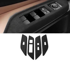 For Lexus ES 300h 350 2019-2024 Black Suede Glass Window Lifting Lock Panel Trim