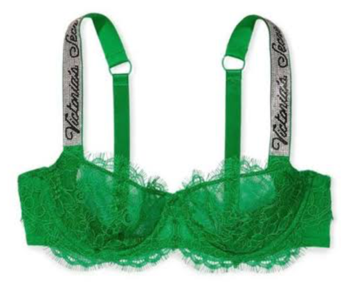 VICTORIA’S SECRET VERY SEXY WICKED UNLINED SHINE STRAP BALCONET PUSH-UP BRA NWT - Picture 18 of 24