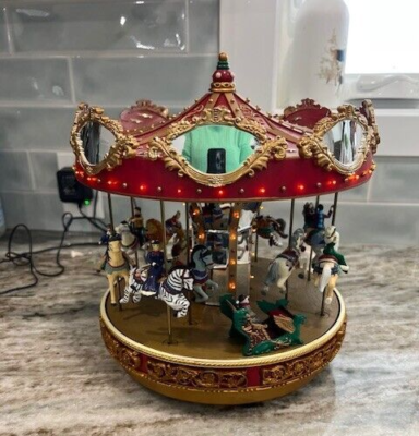 Mr.Christmas メリーゴーランド s-l400.jpg