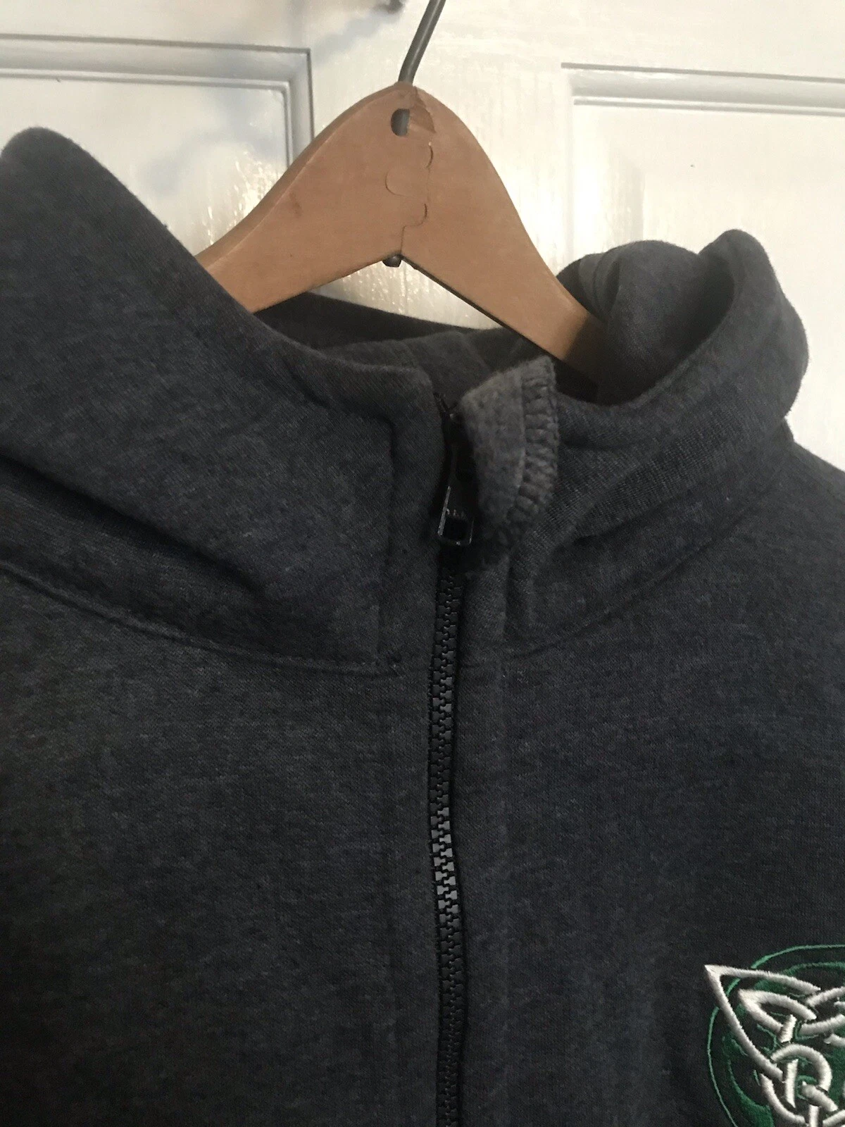 Celtic Irish Hoodie, Zip up,  XL 16-18 New Celtic  Made in Ireland 🇮🇪 NWT Tags image 11