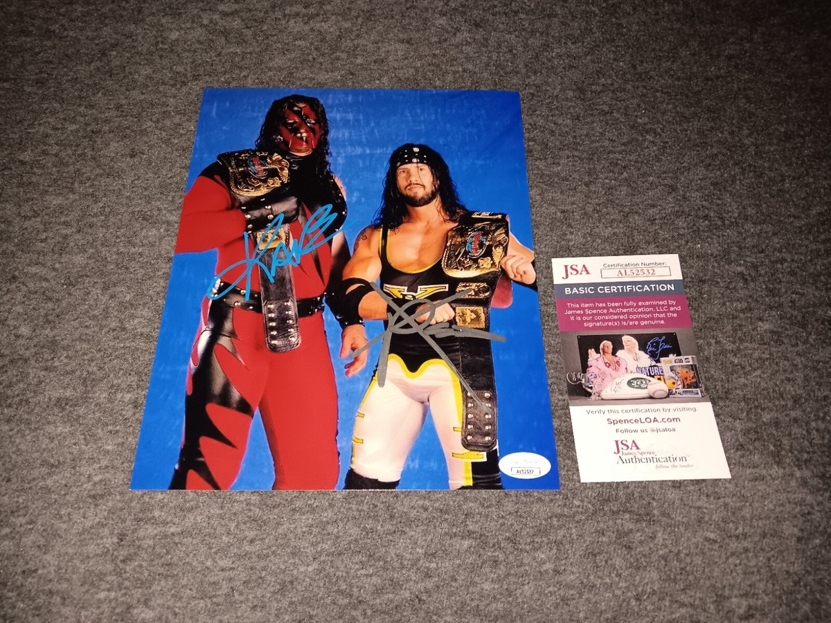 X-pac And Kane Signed 8x10 Jsa Wwf Wwe Tag Team Champions | eBay