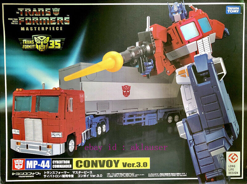 Transformers Takara Tomy Masterpiece Mp44 Mp-44 Convoy Ver 3.0