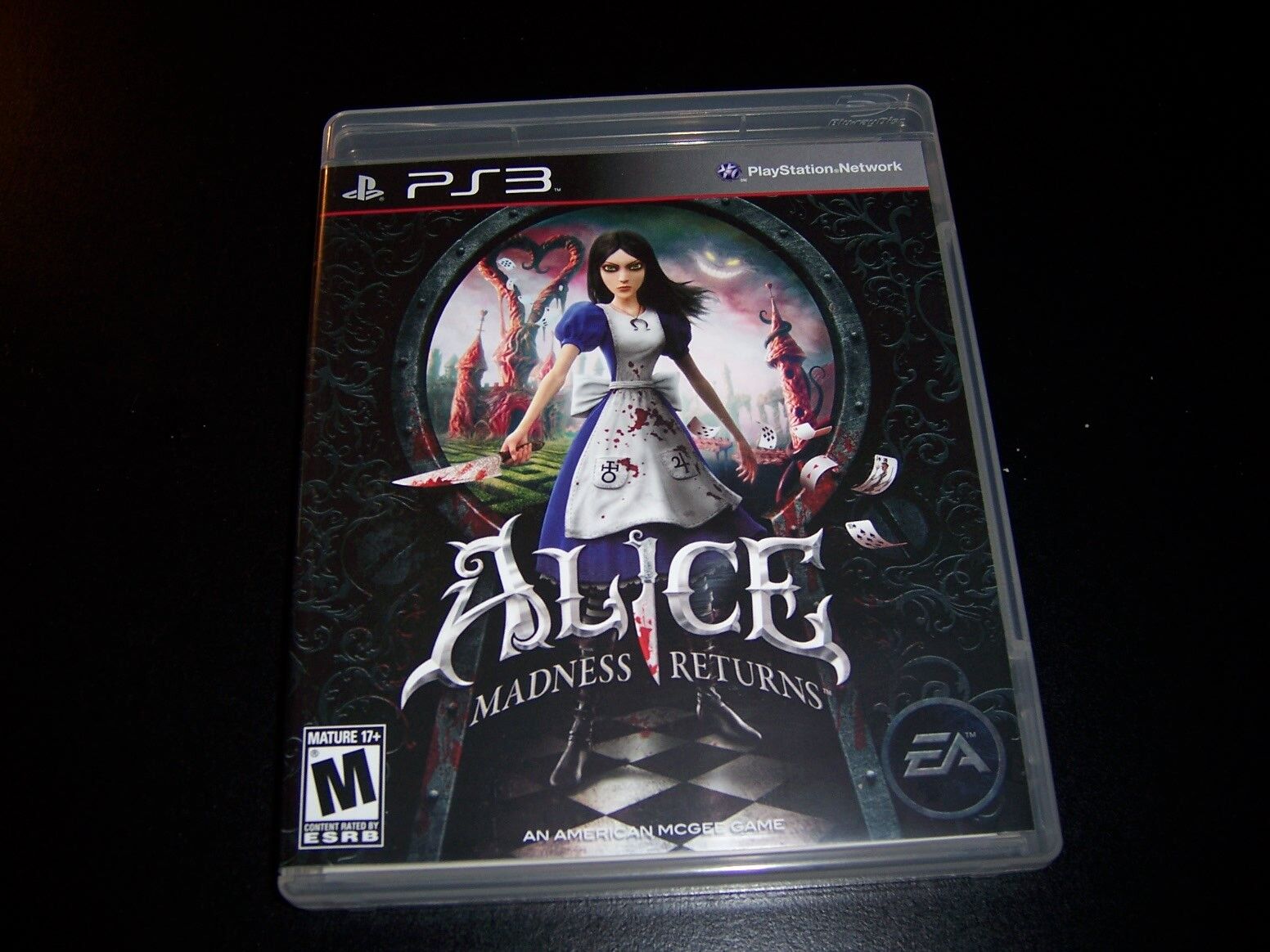 Alice Madness Returns Custom Made Steelbook Case Only for 