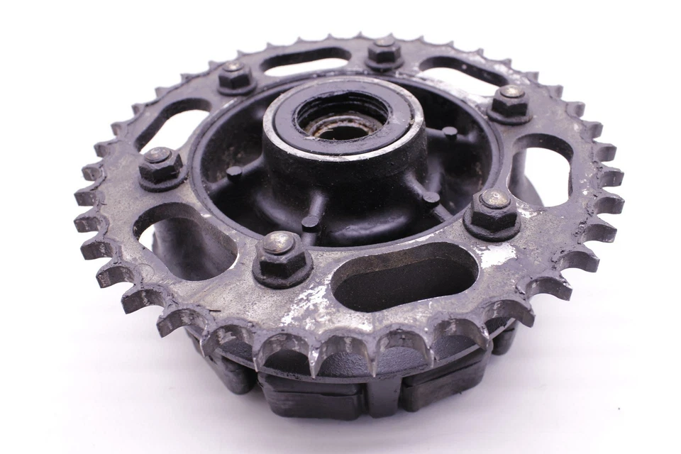 95 KAWASAKI NINJA ZX6R OEM CUBO DE SUPORTE DE RODA DENTADA TRASEIRA R9.BX30 - Imagem 3 de 4