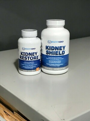 Kidney Shield 2-PACK Kidney Support Restore Renal Shield Natural Supplement $10 Off ...