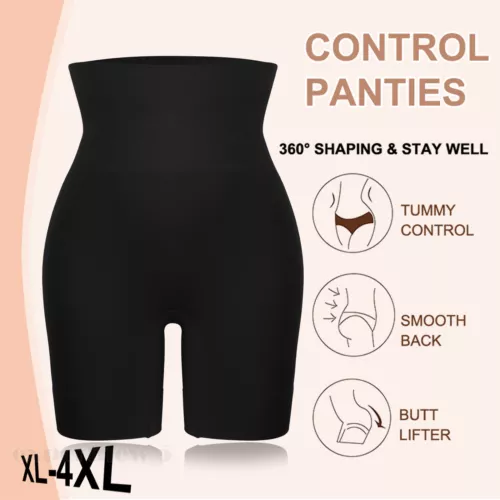 Plus Size Women Smoothing Shapewear Slip Short Tummy Control Slimmer Body Shaper - Picture 8 of 29