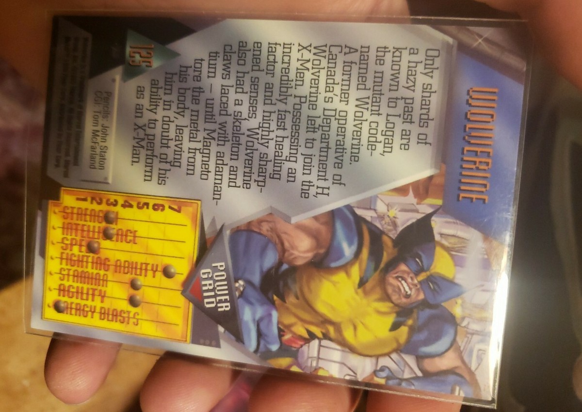 1995 Fleer Marvel Metal Wolverine #125 | eBay
