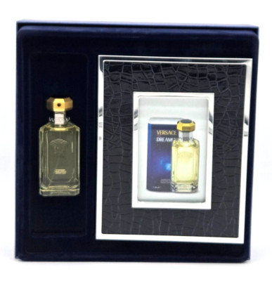 VINTAGE Versace Dreamer 2pc Set 3.3oz EDT Spray + Versace Picture Frame NO BOX
