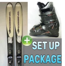 Rossignol Ski Package 150,154,157,,160CM +Boots Bndgs Beginner-Intermediate Skis