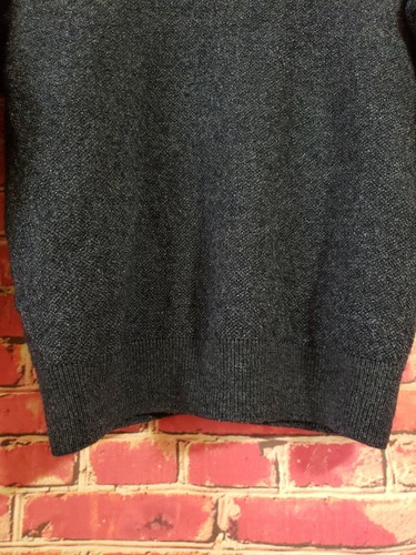 Hart schaffner marx Italy Boys Navy Blue Long Sleeve Wool Blend Sweater Size L - Picture 8 of 8
