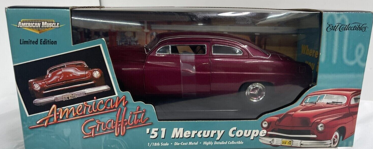 '51 Mercury Coupe American Graffiti 限定版 1/18 1951 Chopped top Mercury, 