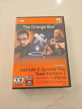 The Orange Box Half-Life 2 PC Game DVD-ROM 2 Disc Set COMPLETE Original Case CIB