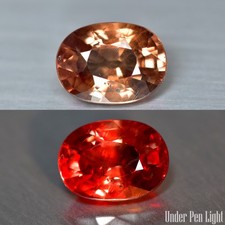 1.27Ct Tremendous Gemstone_100% Natural Color Change Garnet_Tanzania