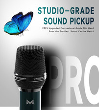Wireless Microphone, Metal Dynamic Wireless Microphones with One-to-One Chip Con
