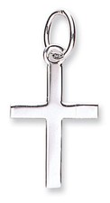 Gold Cross White Gold Cross Pendant Necklace