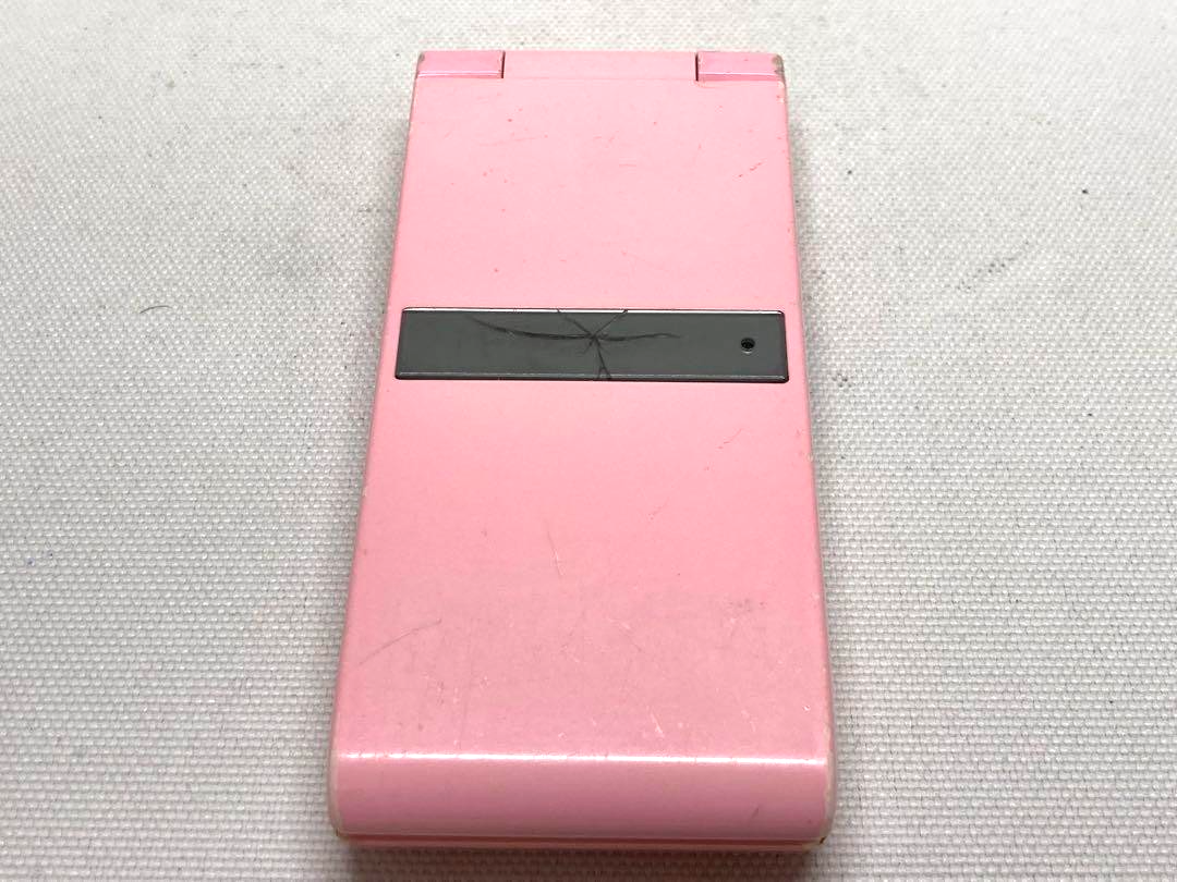 docomo フリップフォン ピンク 本体 充電器付き docomo SH-05B pink FOMA Japanese Cell phone garakei Flip Phone jp