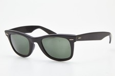 vintage sunglasses RAY BAN WAYFARER 5024 Ebony Black Edit B&L 1990s Unisex