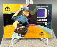 2005 UD SR Reflections - RANDY JOHNSON Fabric Patch 54/99  Yankees/Diamondbacks