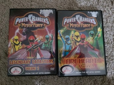 Power Rangers 2 DVD Lot Mystic Force Volume 2 & 3 Jetix series