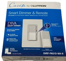 Lutron Diva Smart Dimmer Switch 3-Way Kit with Pico Paddle Remote 6984 NEW