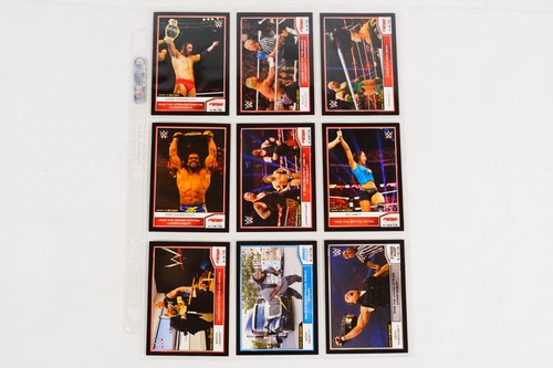 2014 Topps WWE Road To Wrestlemania Base Set 1-110 Undertaker Lesnar MINT/NM+ - Afbeelding 2 van 24